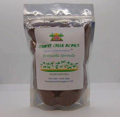 Non-Gmo Broccoli Seeds for Sprouting Sprouts Microgreens - Broccoli Sprouts 2Oz